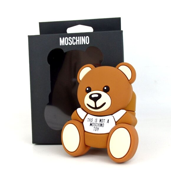 Authentic MOSCHINO airpods case silicon [Used] - Picture 1 of 6